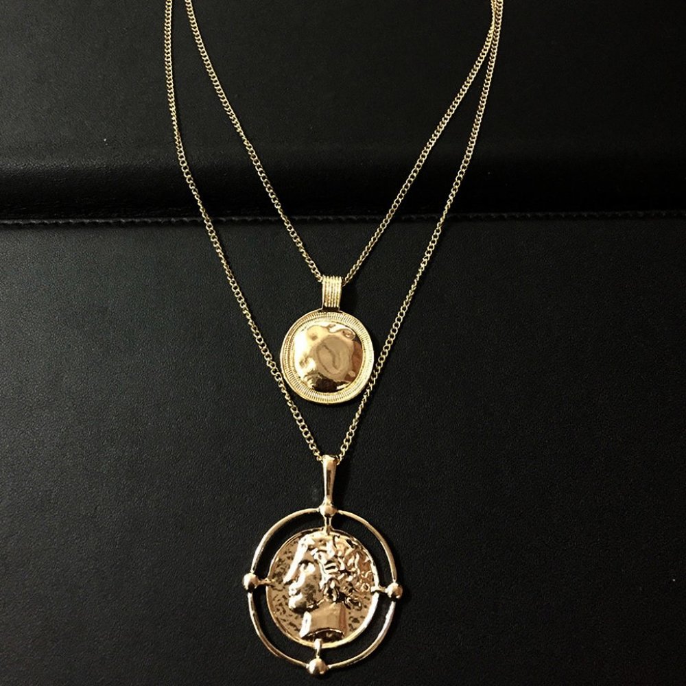 Lulu's "Golden Adventures" Boho Layered Necklace - Picture 7 of 12